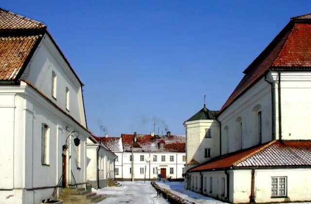 Mały Rynek w Tykocinie na trasie szlaku im. Zygmunta Glogera